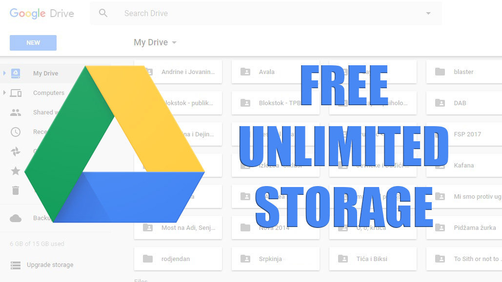Google Drive offers unlimited storage to students and alumni - DIY Photography